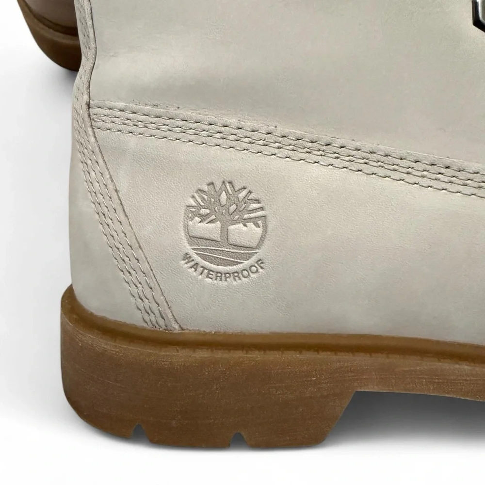 Timberland Women's Off-White Combat Boots - Picture 4 of 8